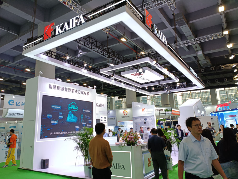 KAIFA展臺(tái)搭建現(xiàn)場(chǎng)效果