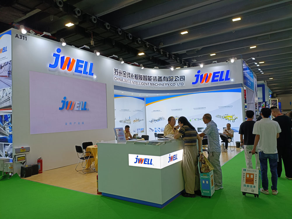蘇州金緯片板膜智能裝備有限公司展臺(tái)搭建