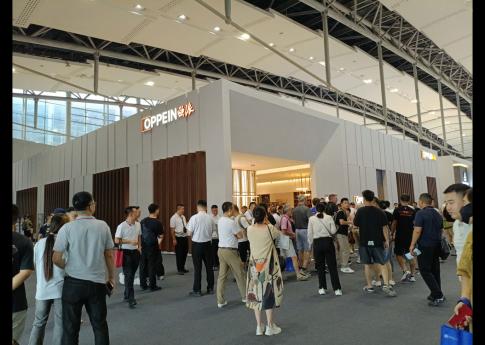2025年7月廣州建博會歐派展臺現場效果