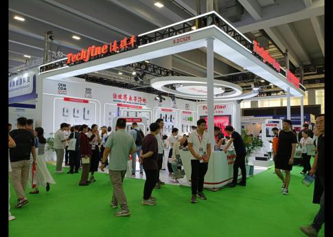 2025年8月廣州光伏太陽能展泰琪豐展臺搭建現場效果