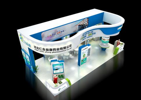 2022江西一本機械設備有限公司參加陶瓷工業(yè)展展臺設計搭建方案