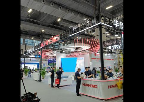 2025年5月廣州物流裝備技術展華恒智能物流展臺現場效果