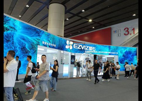 2025年7月廣州建博會螢石展臺現場效果